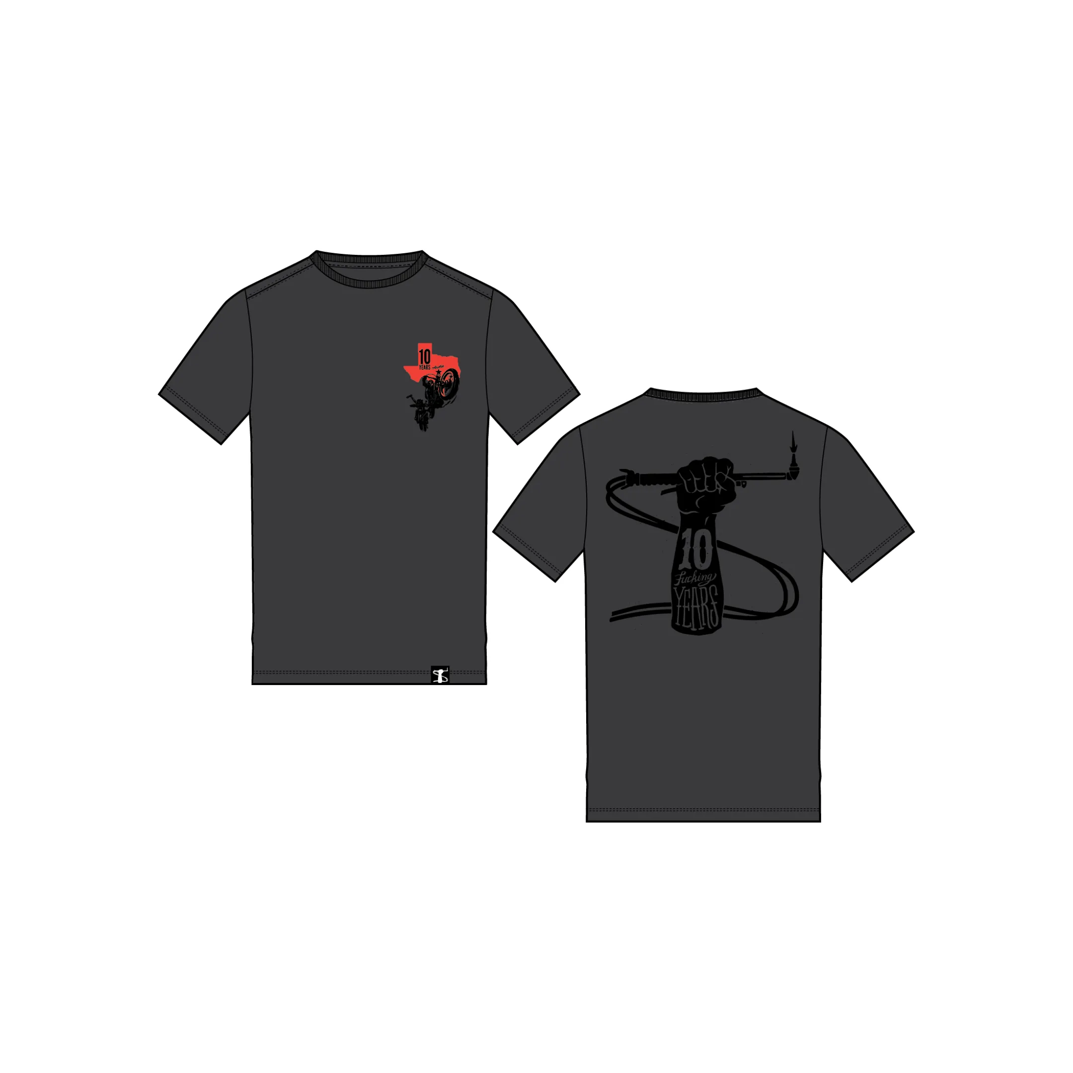 15. HBS 10 Year Fist T-Shirt