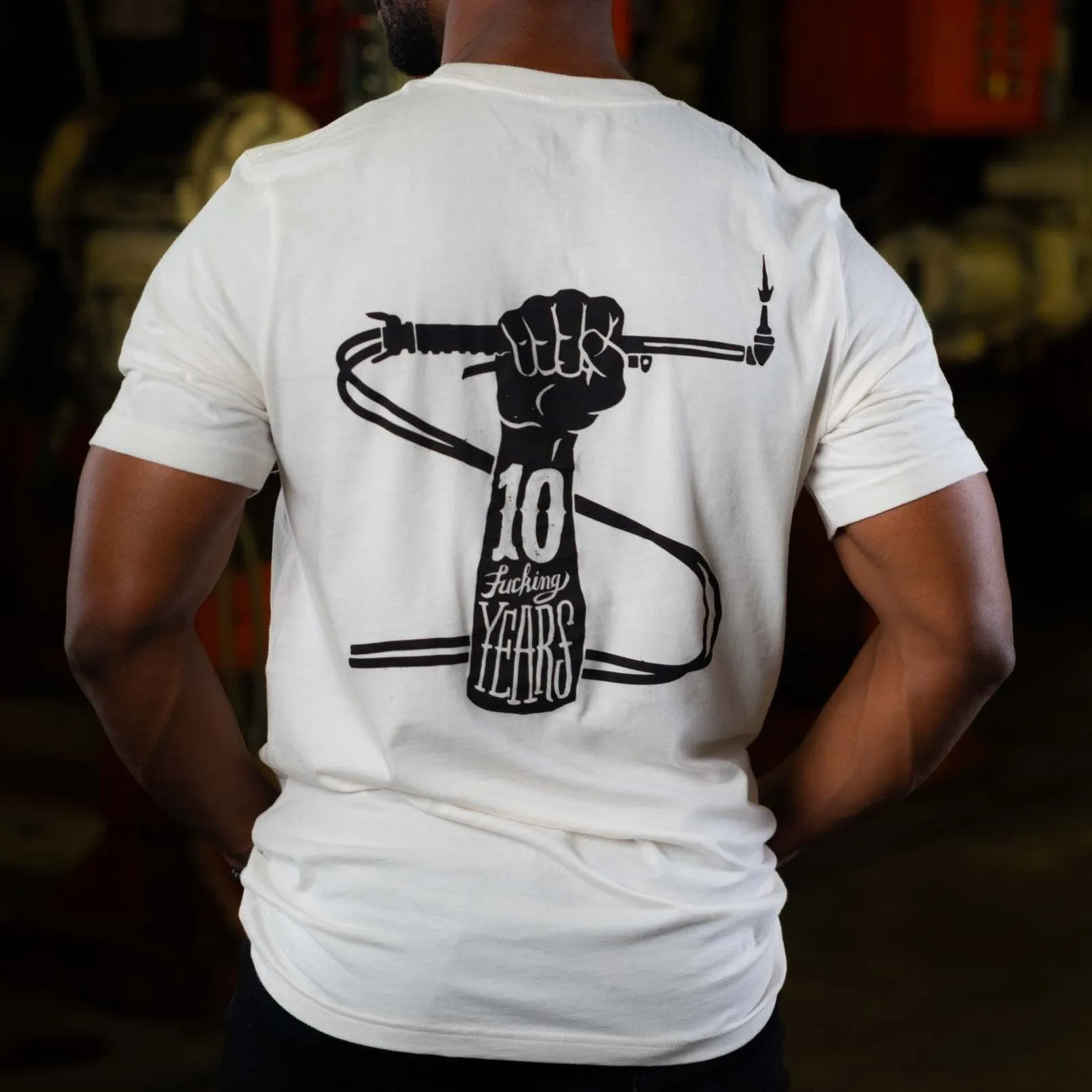 15. HBS 10 Year Fist T-Shirt