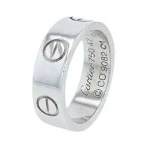 18K WG Cartier Love Band