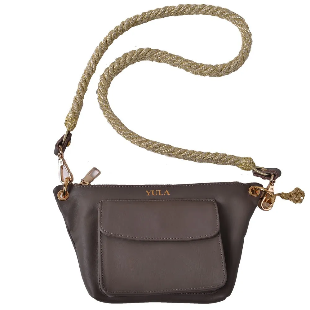 1903 Lina Mini Crossbody Bag - Taupe