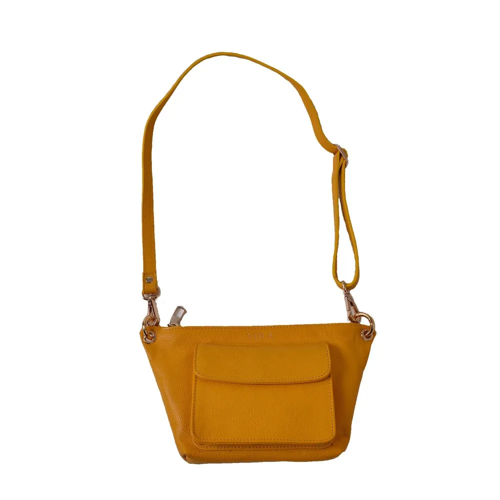 1906 Lina Mini Crossbody Bag - Yellow