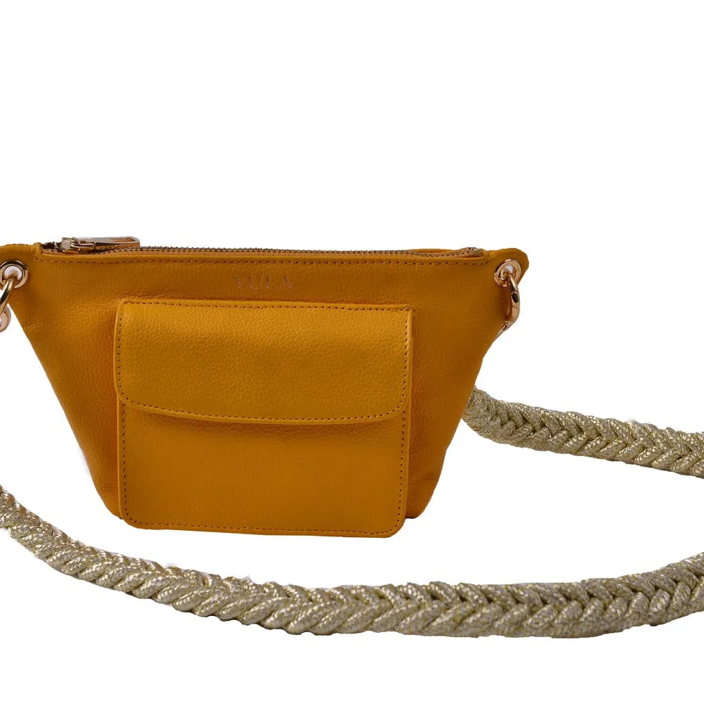 1906 Lina Mini Crossbody Bag - Yellow