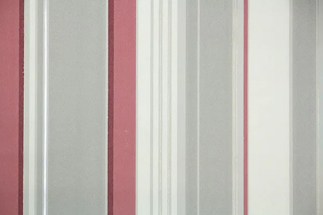 1940s Stripe Vintage Wallpaper