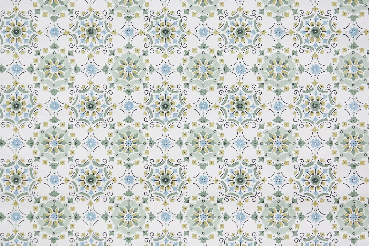 1950s Geometric Vintage Wallpaper