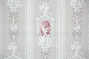 1950s Scenic Vintage Wallpaper