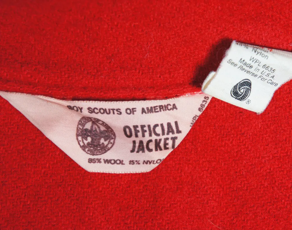 1960's Boy Scouts of America Wool Shirt Jacket - Size L