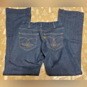 1970 Flare Levi’s Jeans, size 26Wx29L. (J62)