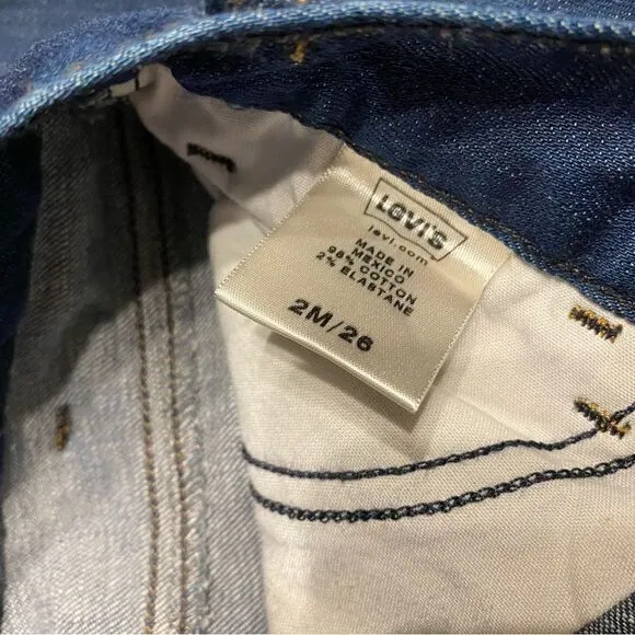 1970 Flare Levi’s Jeans, size 26Wx29L. (J62)