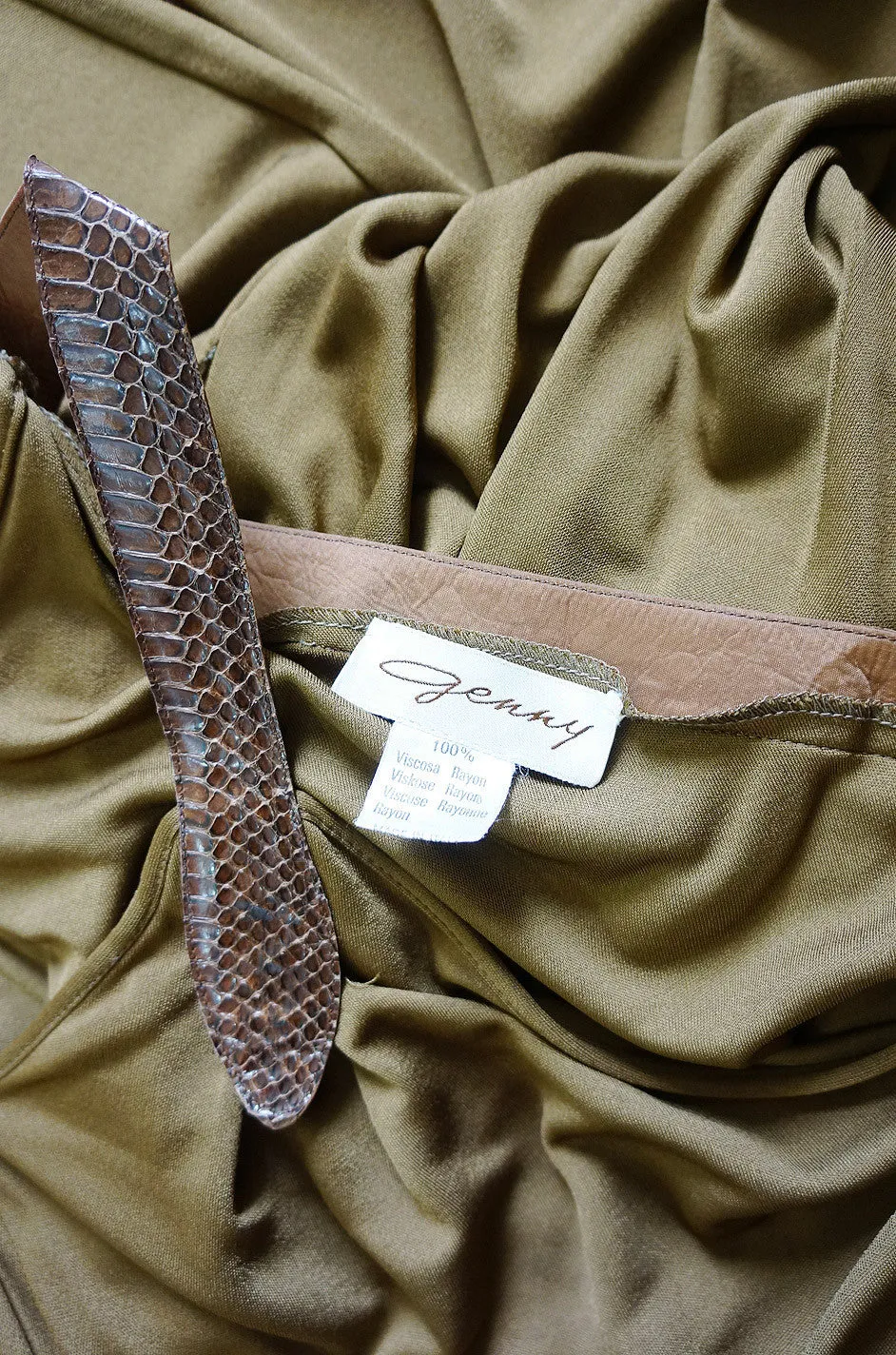 1970s Genny by Gianni Versace Jumpsuit