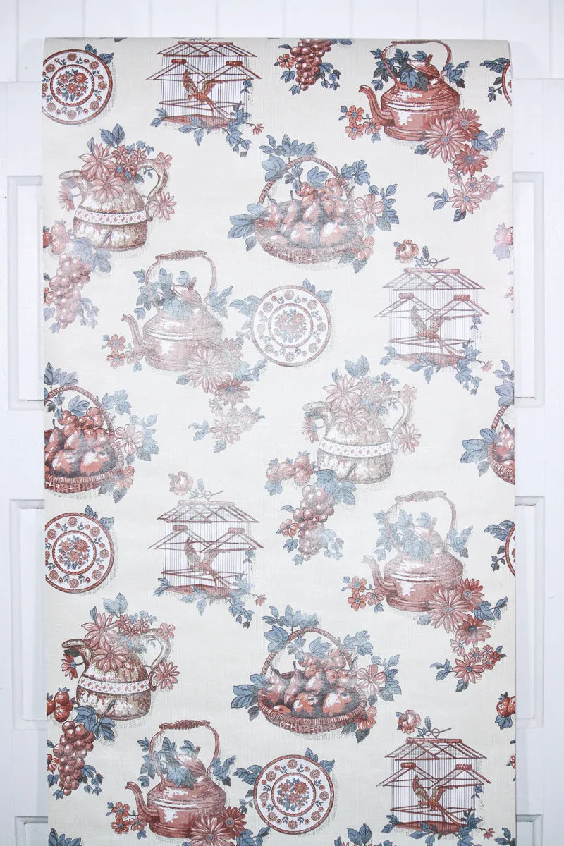 1970s Kitchen Vintage Wallpaper