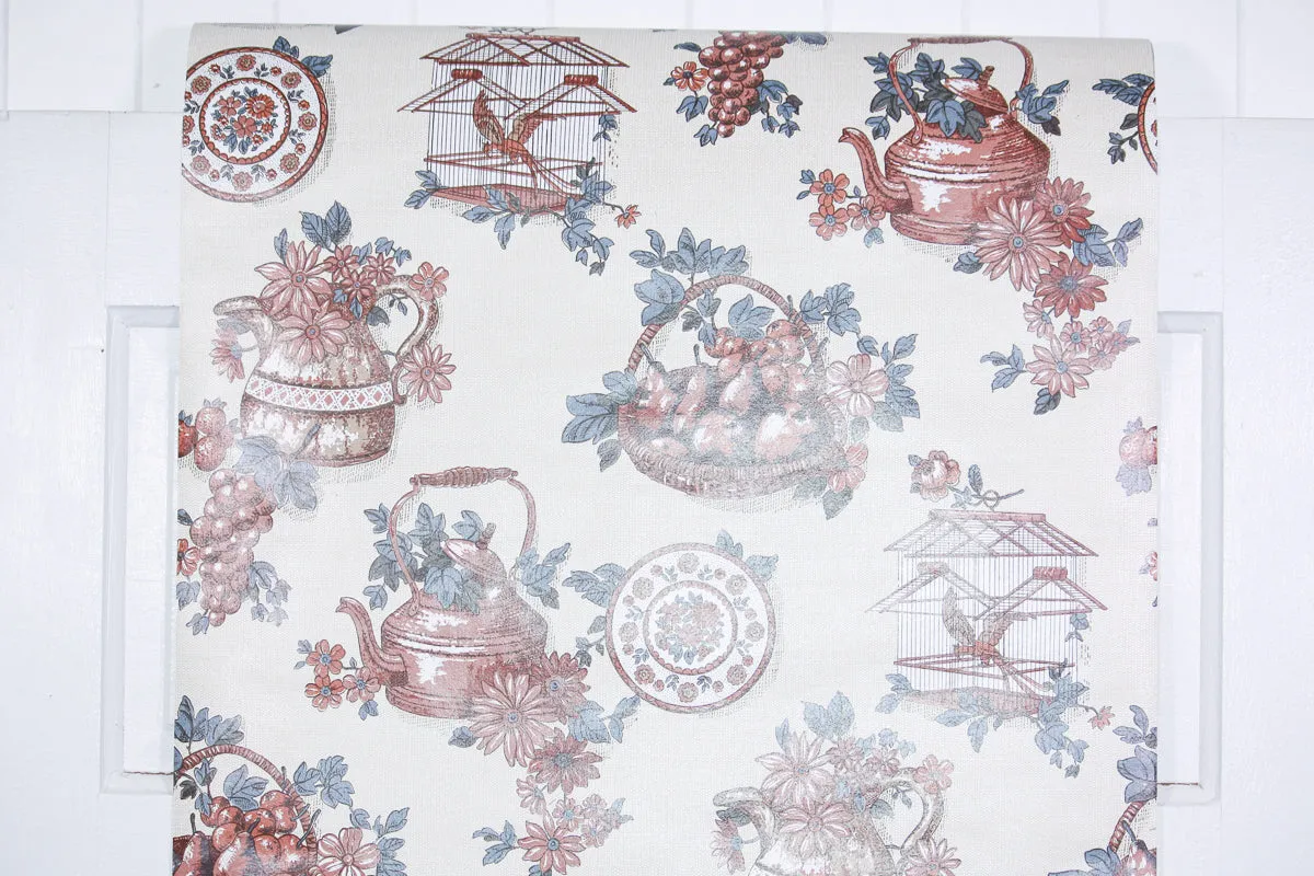 1970s Kitchen Vintage Wallpaper