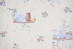 1980s Kitchen Vintage Wallpaper