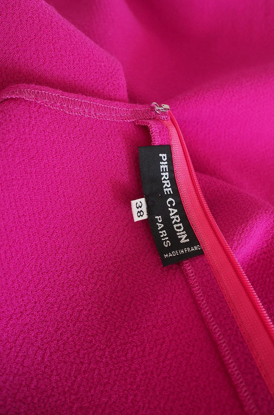 1990s Pink Keyhold Pierre Cardin Shift Dress
