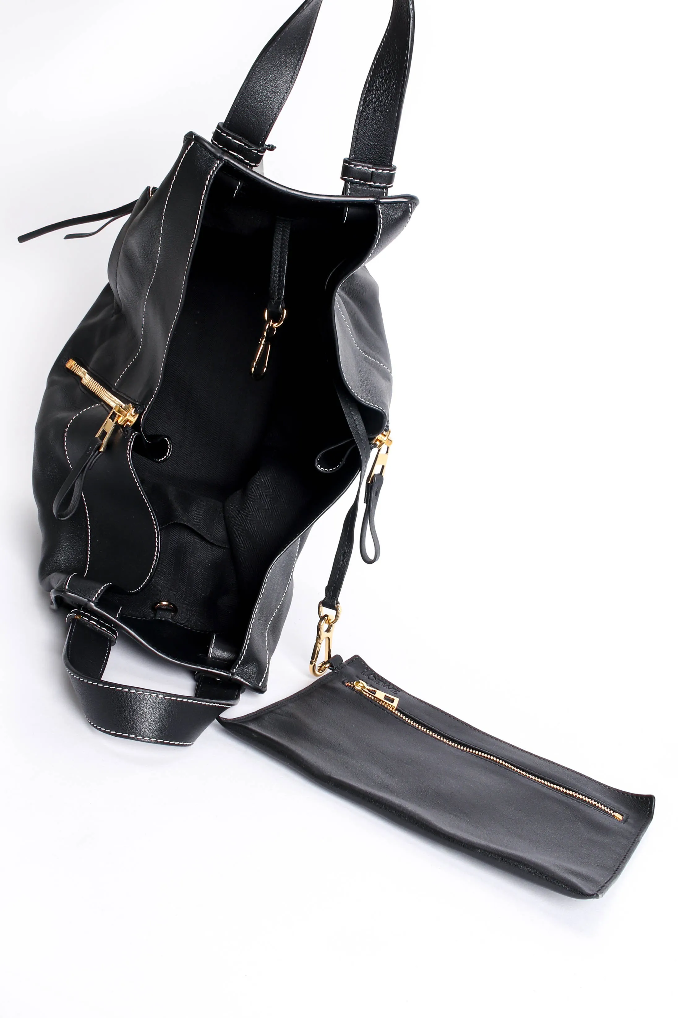 2017 S/S See U Later Leather Hammock Bag