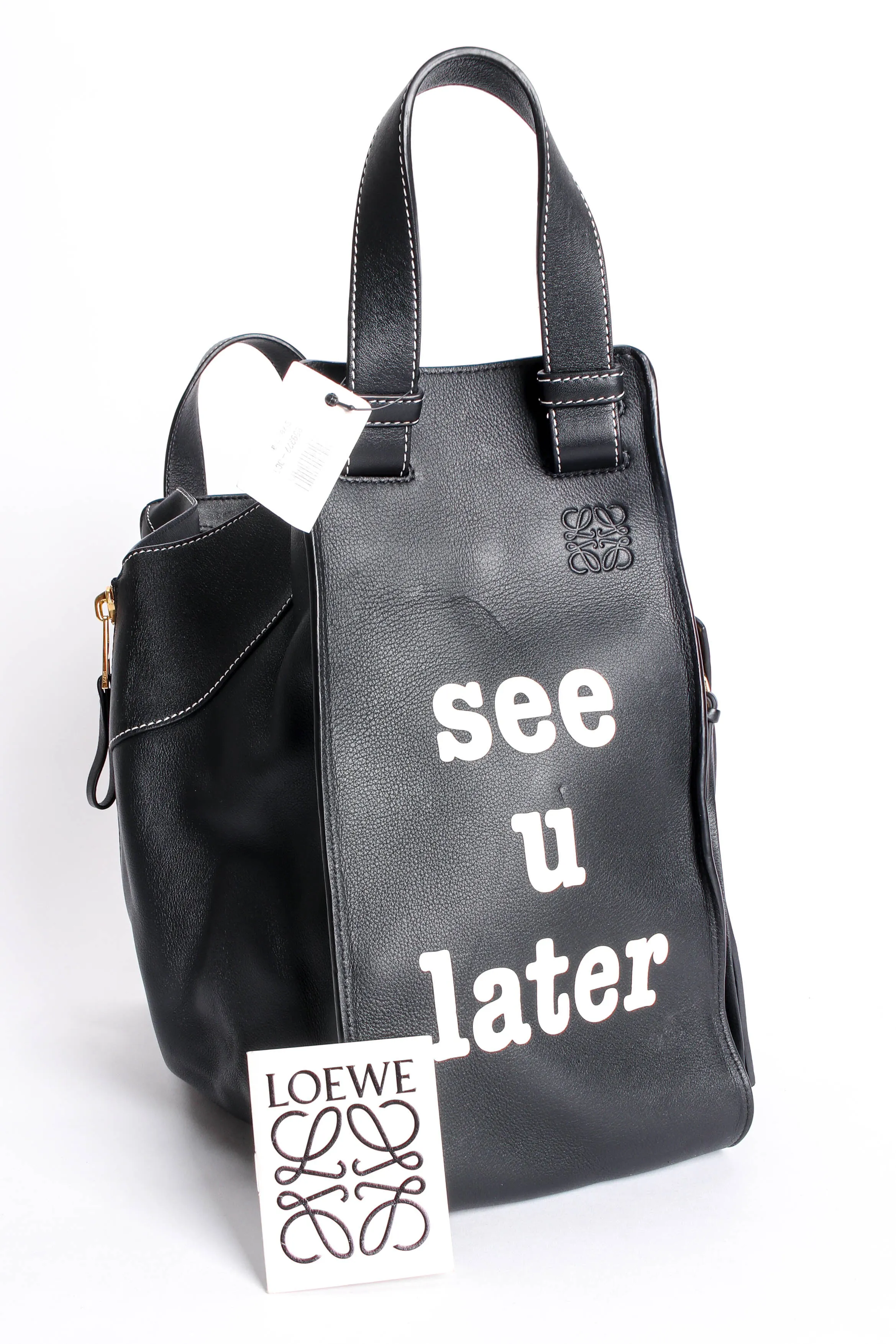2017 S/S See U Later Leather Hammock Bag