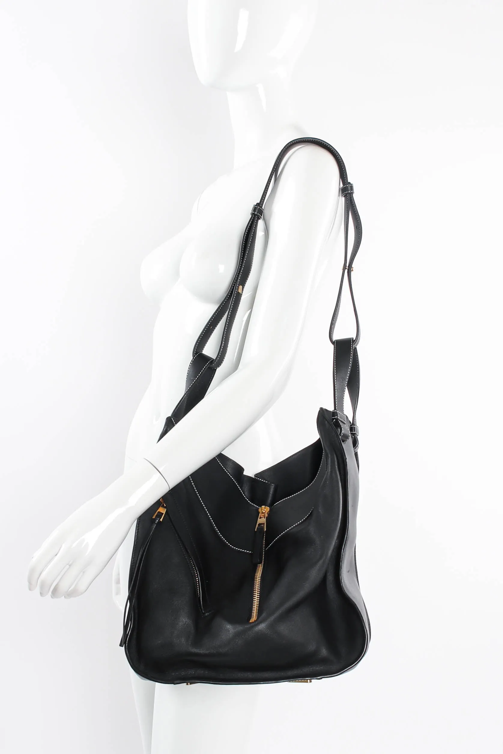 2017 S/S See U Later Leather Hammock Bag