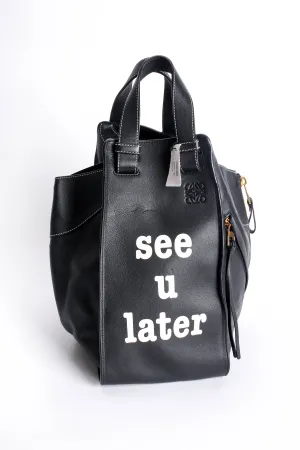 2017 S/S See U Later Leather Hammock Bag