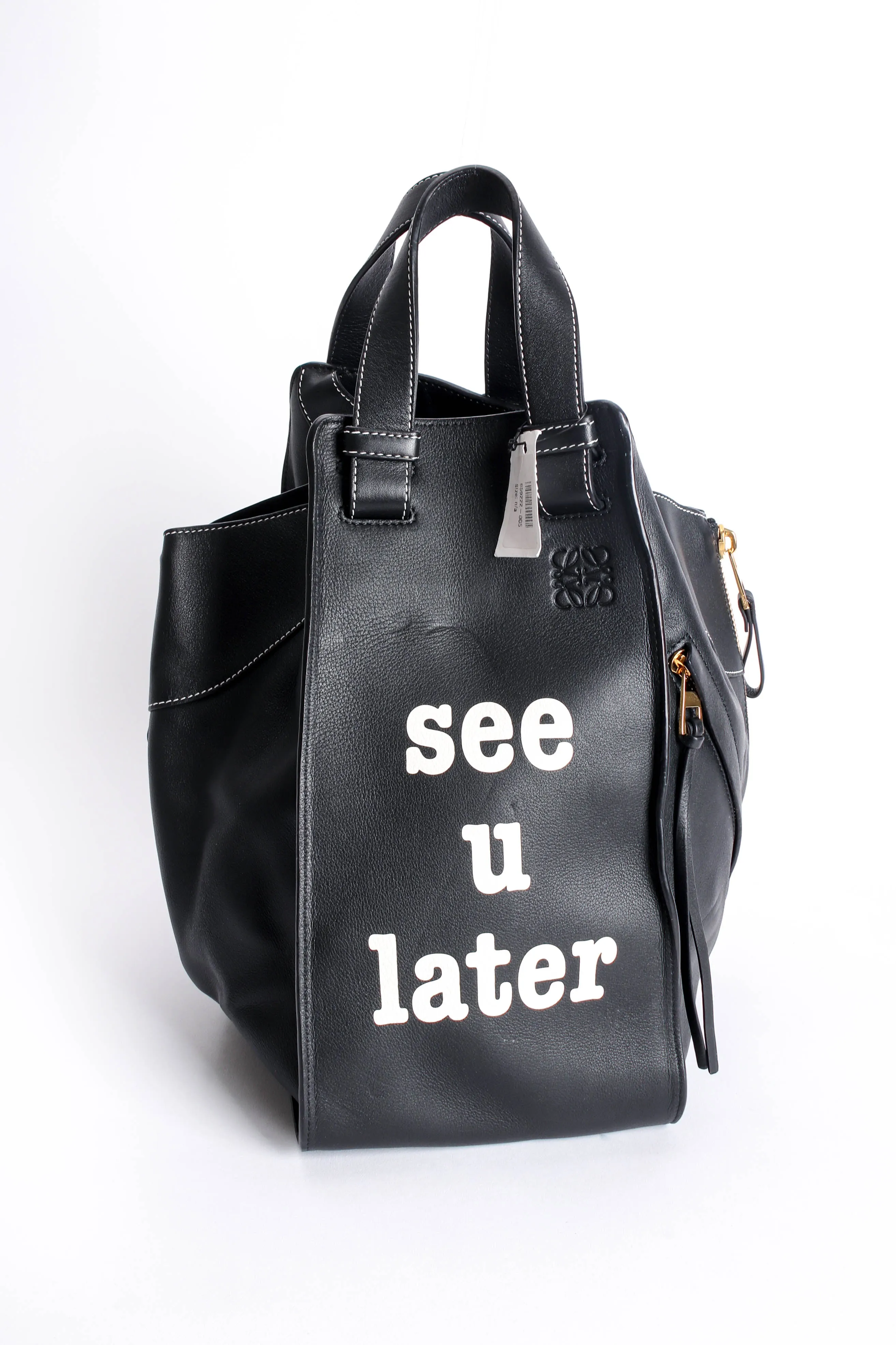 2017 S/S See U Later Leather Hammock Bag