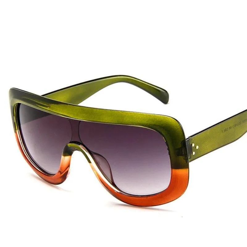2021 Leopard Frame Women Designer Vintage Sunglasses