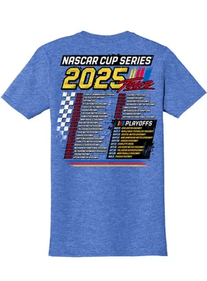 2025 NASCAR Schedule T-Shirt