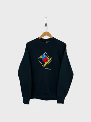 90's Kimberley, BC Canada Made Embroidered Vintage Sweatshirt Size 6