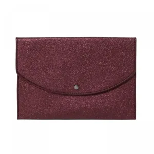 A New Day Women's Magnetic Closure Glitter Clutch