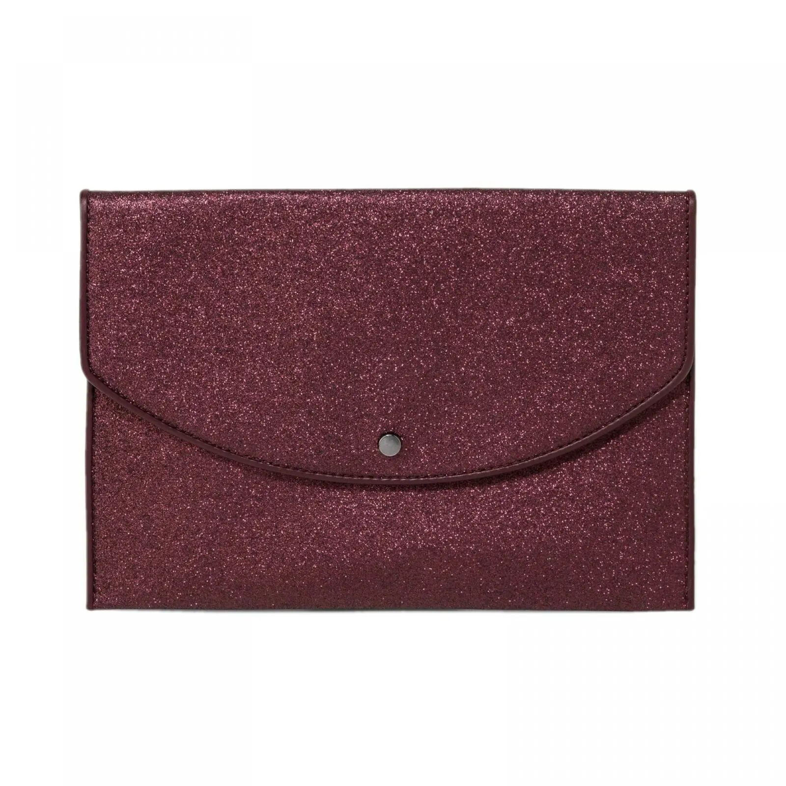 A New Day Women's Magnetic Closure Glitter Clutch