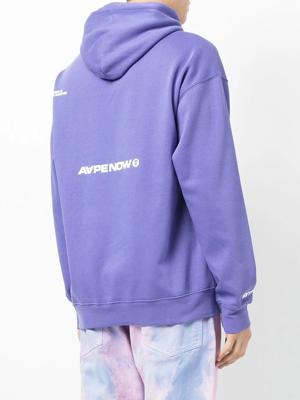 AAPE BY *A BATHING APE® logo-print hoodie