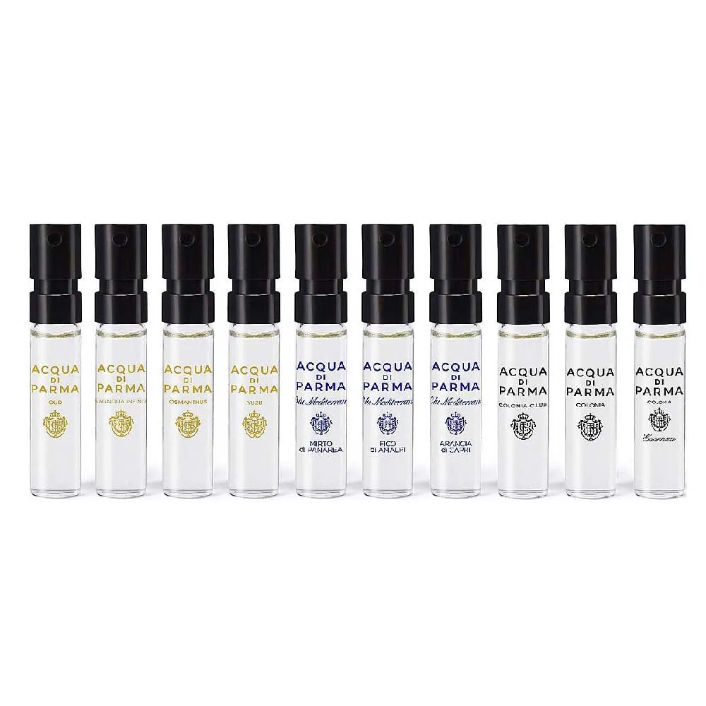 Acqua Di Parma Discovery Official 1.5ml Sample Set Of 10