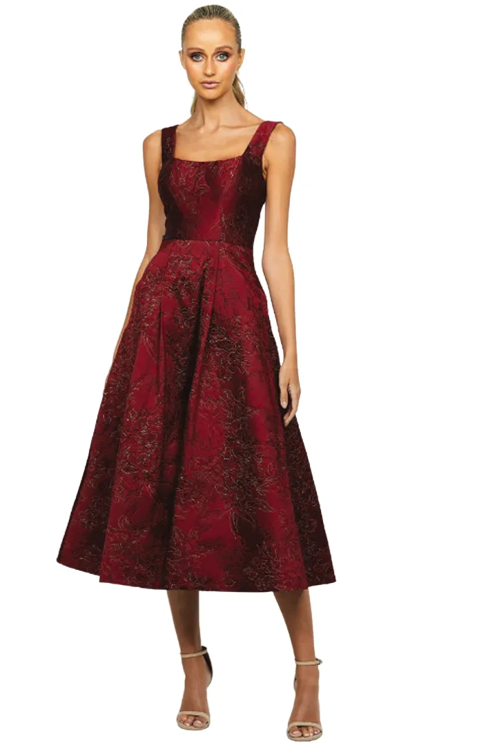 Adore A-Line Dress by Bariano - RENTAL