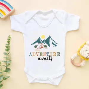 Adventure Awaits Baby Bodysuit