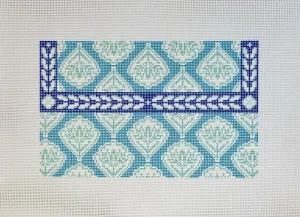 AF139SP Teal Medallion Clutch