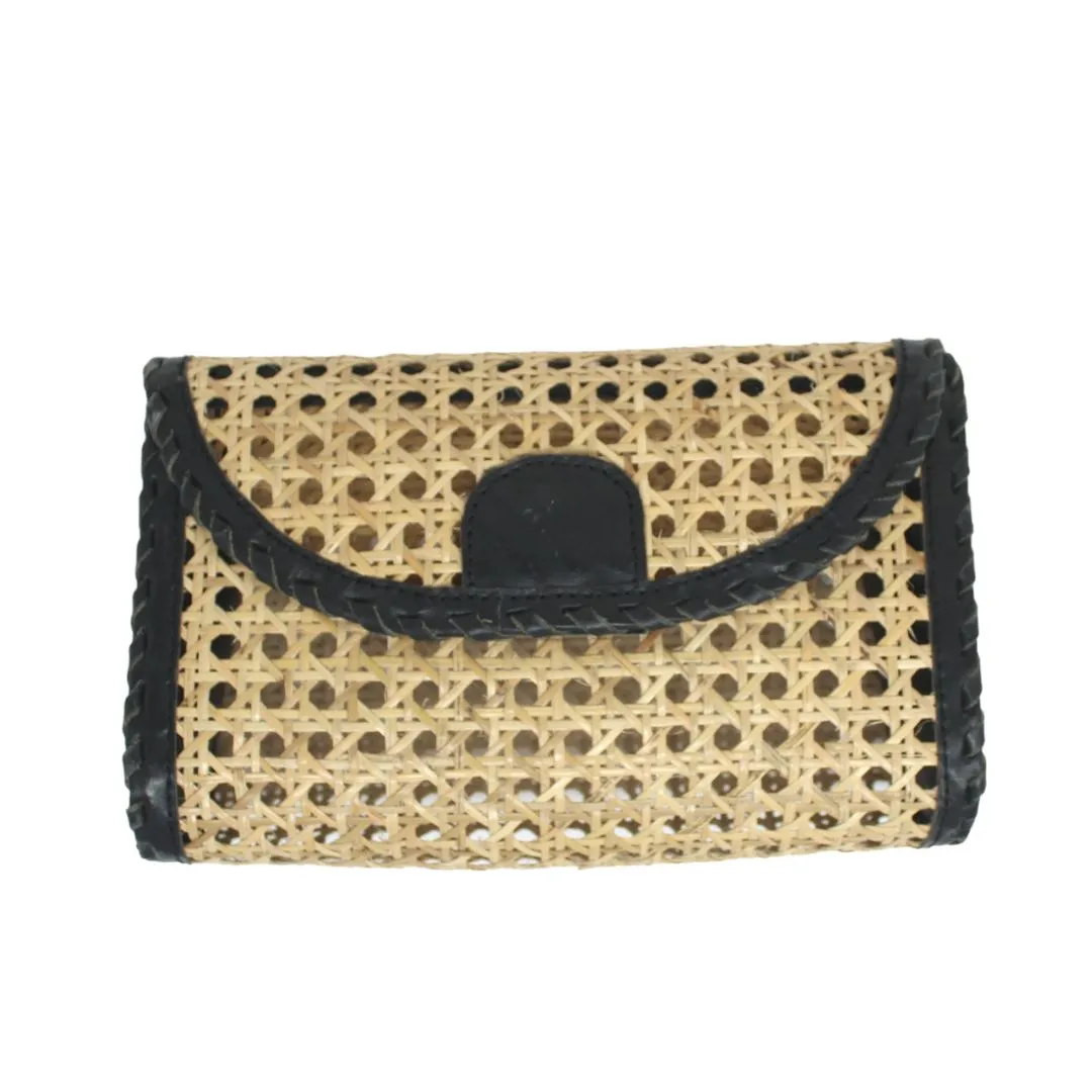 Ainsley Crossbody & Clutch Bag- Black by POPPY   SAGE