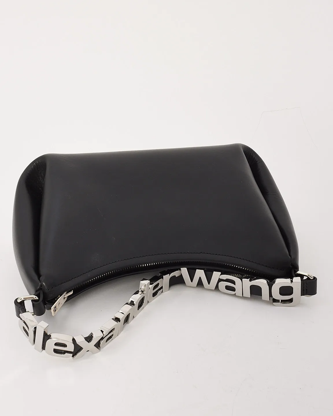 Alexander Wang Black Leather Medium Marquess Hobo Bag