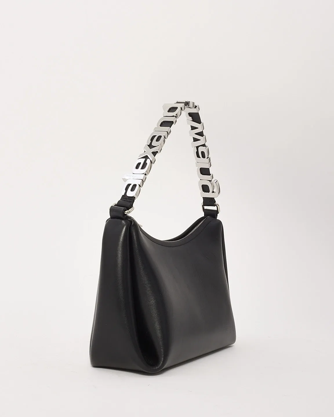 Alexander Wang Black Leather Medium Marquess Hobo Bag