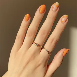 Almond Cute Orange