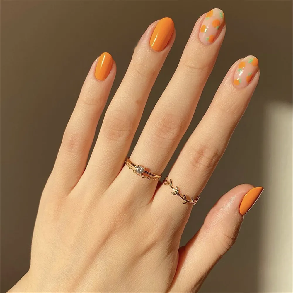 Almond Cute Orange