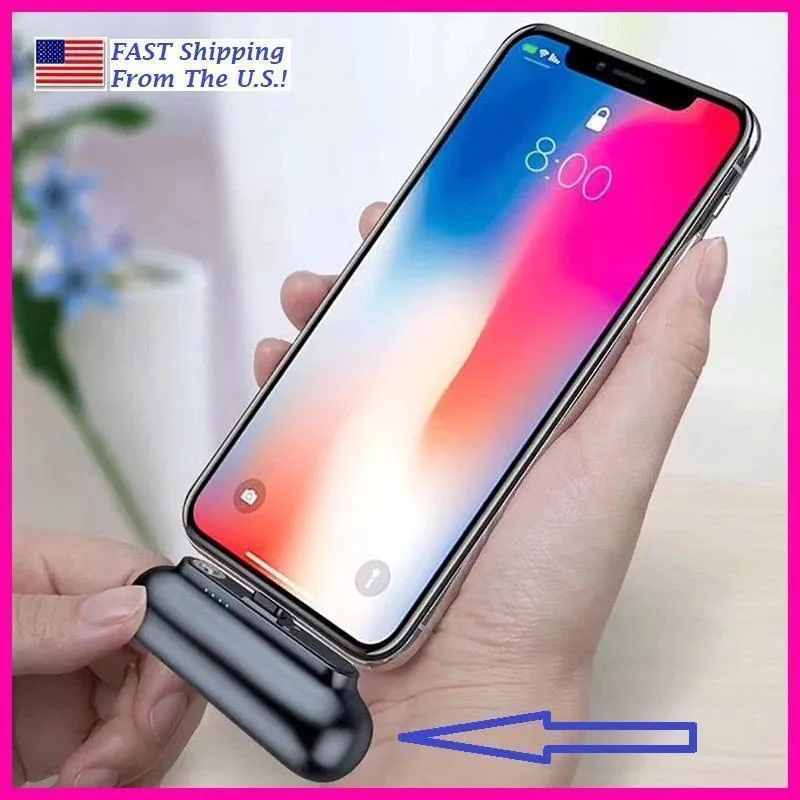 Amazing Compact Portable Power Bank For Your SAMSUNG Phone Gives You 8 - 12 Hours Of Back-up Power When You Need It!    You Get FREE Shipping Too!  🚛