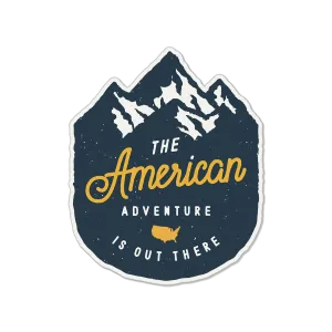 American Adventure Sticker
