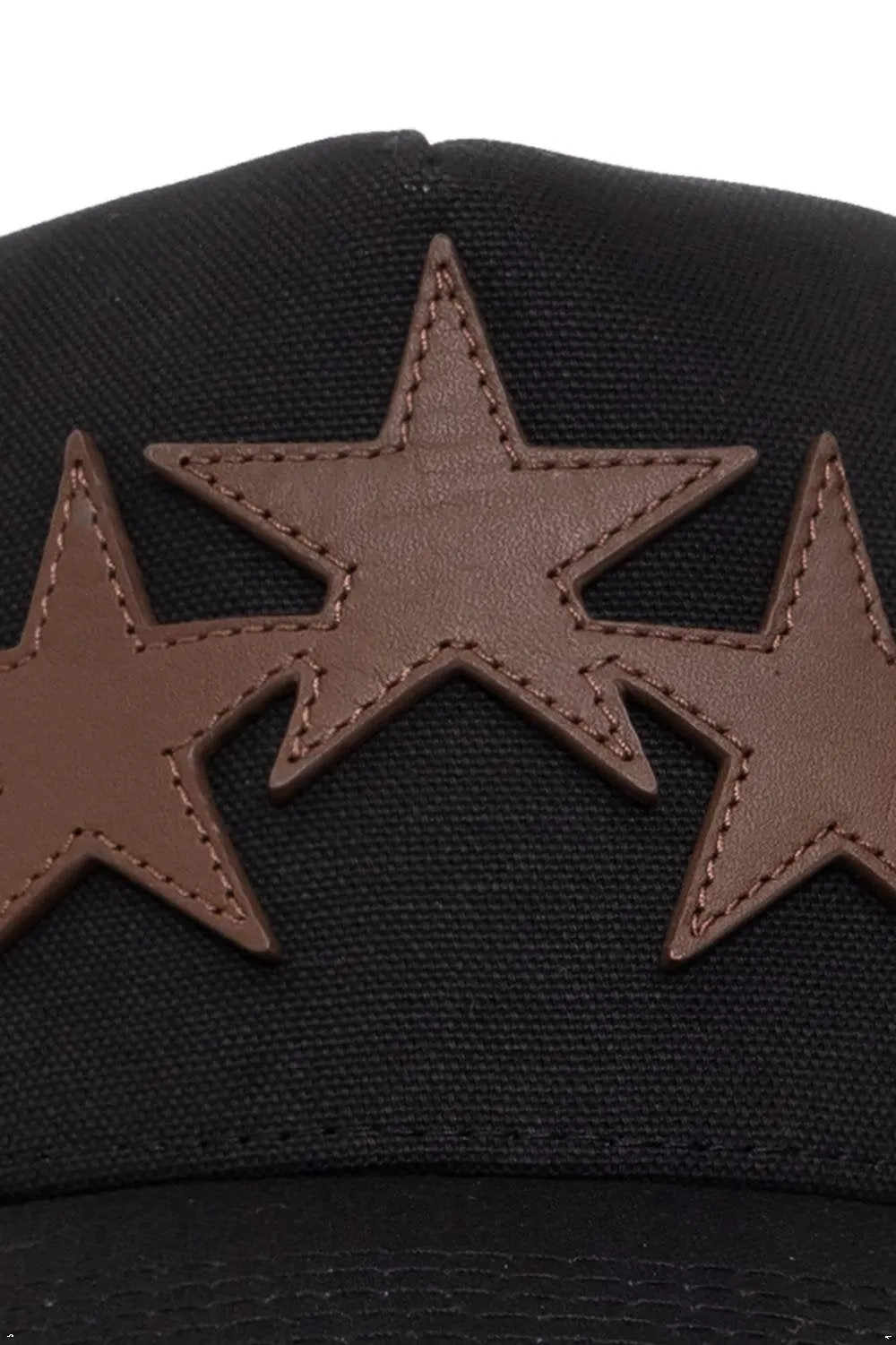 Amiri Amiri Three-Star Patch Trucker Hat