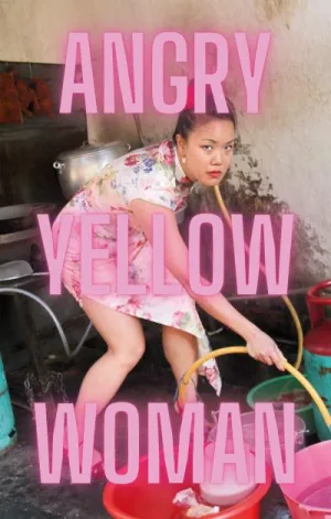 Angry yellow woman