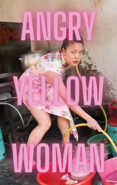 Angry yellow woman