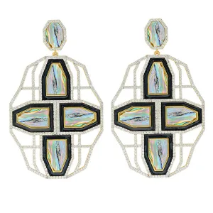 Aurora Dawn Earring - Abalone