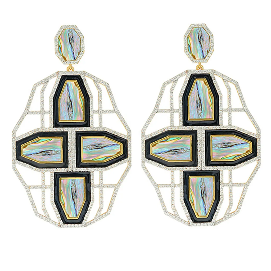 Aurora Dawn Earring - Abalone