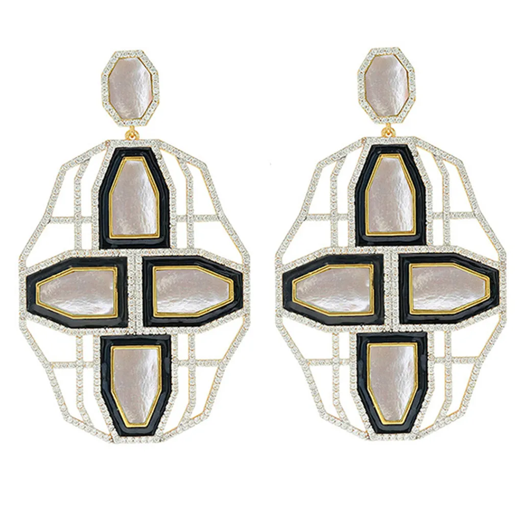 Aurora Dawn Earring - Mother of Pearl