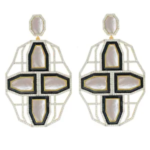 Aurora Dawn Earring - Mother of Pearl