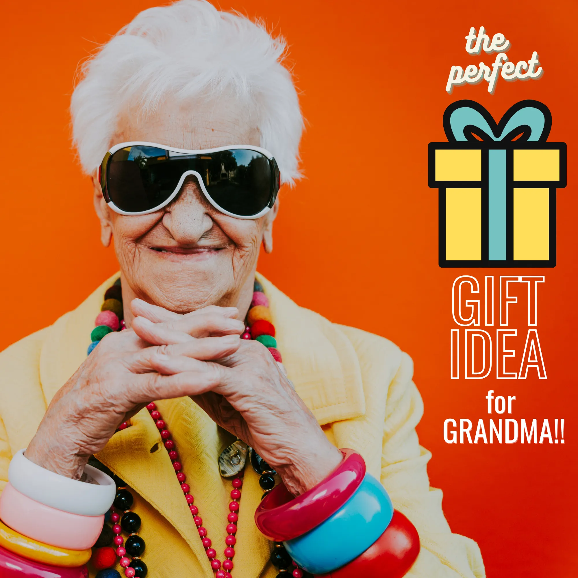Awesome Grandma Kaylee Teal Tote Bag for Grandmothers