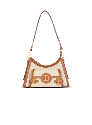B-Buzz Hobo Bag In Leather And Canvas