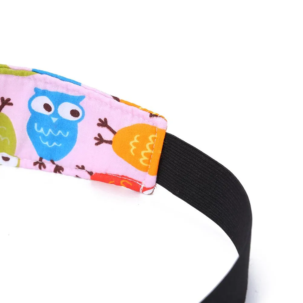 Baby Stroller Head Body Supports Infant Cars Seat Safety Sleeping Elastic Belt Kids Travel Safe Sleep Nap Aid Head Support Band