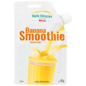 Back Country Cuisine - Banana Smoothie - 85g